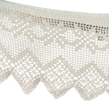 Crochet fringe on the Noosa white hammock