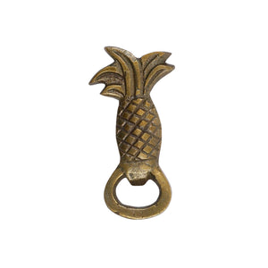 Front view of the pineapple bottle opener