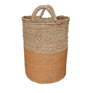 Brown White Mix Tall Baskets