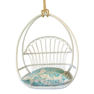 White Hanging Egg Chair