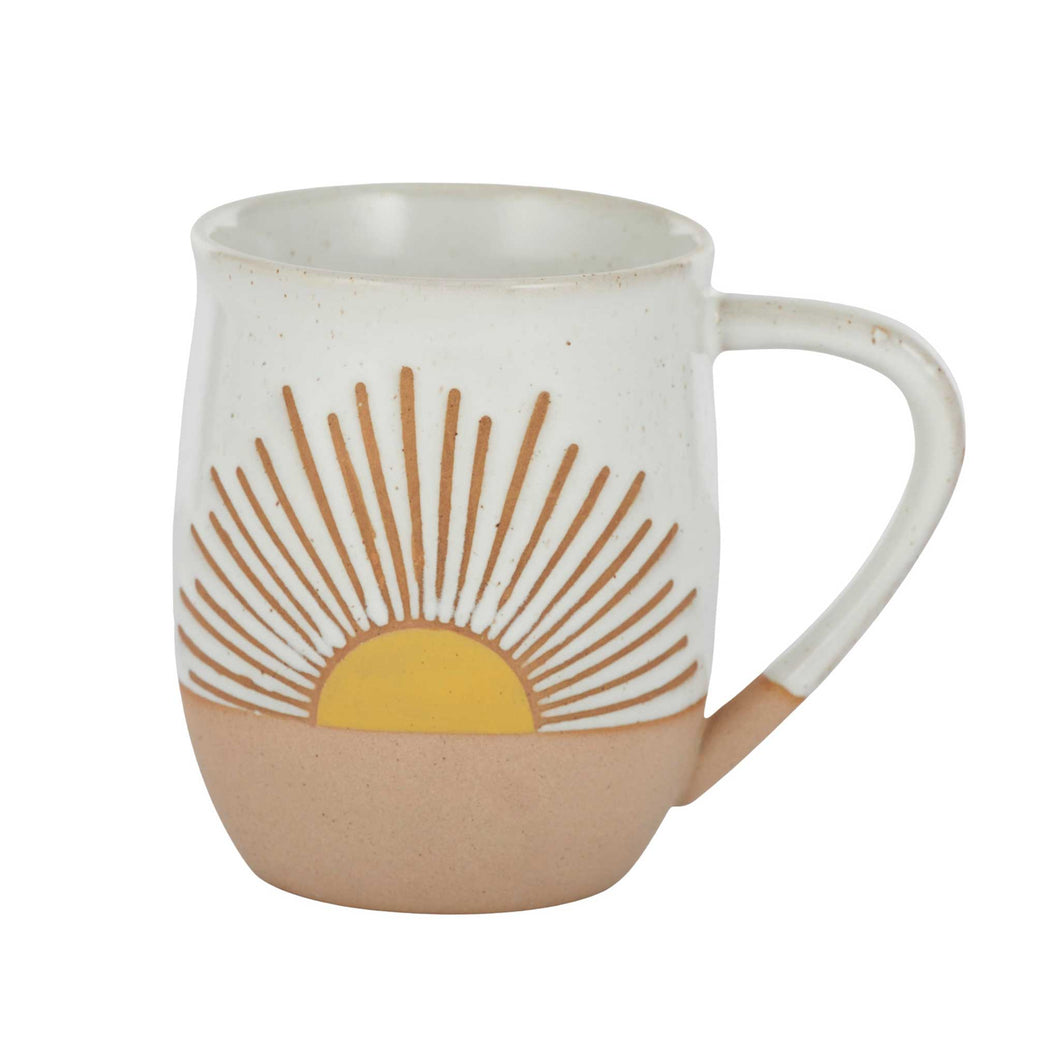 Front of the sunrise mug