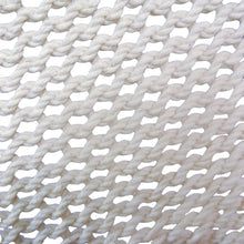 Manyana white hammock chair cotton weave